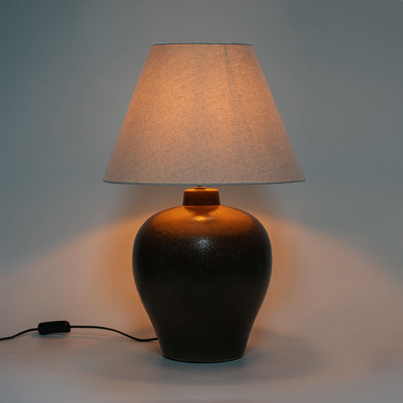 Ceramic Jar Retro New Seres Penicullus lectum Table Lamp