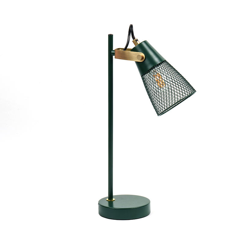 Hotel cubiculo metallum cavum ferrum mensa lucerna