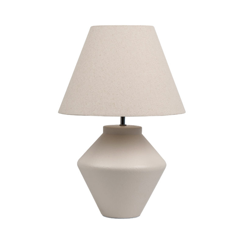 Geometrica Ceramic mensam lucerna