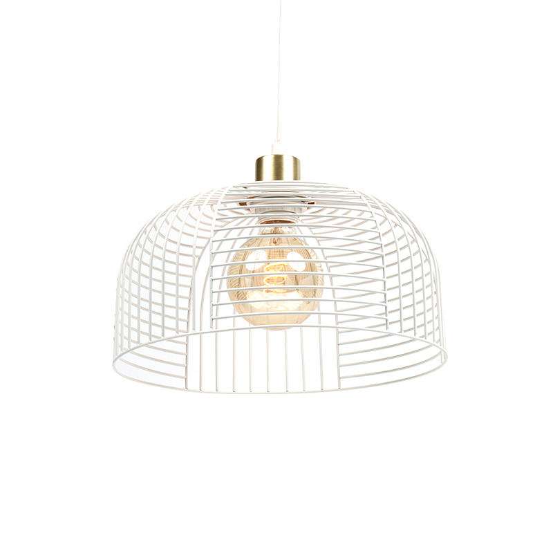 Birdcage lux lucem stillante ferrum Chandelier
