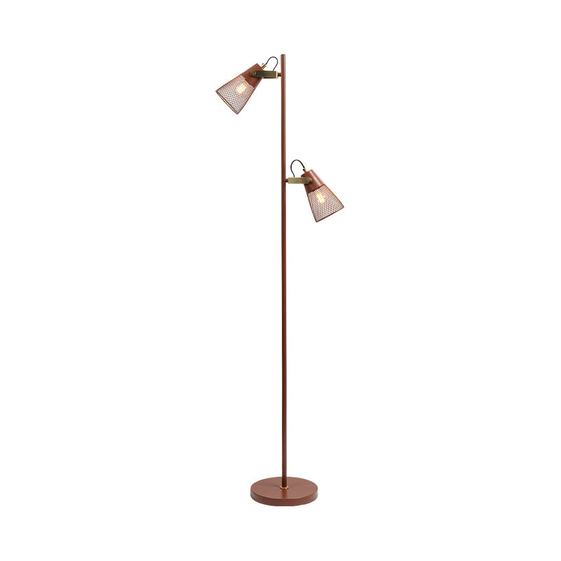 Industrial style fabrefactum ferrum metallum area lucerna