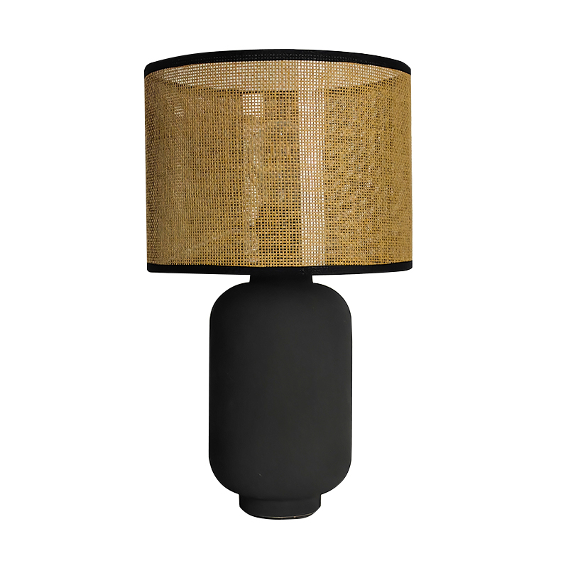 Paleas-textile Lampshade Ceramic Table lucerna
