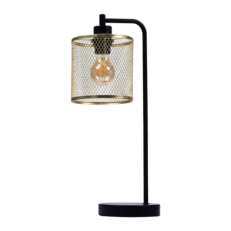 Nigrum Lampshade mensam lucerna
