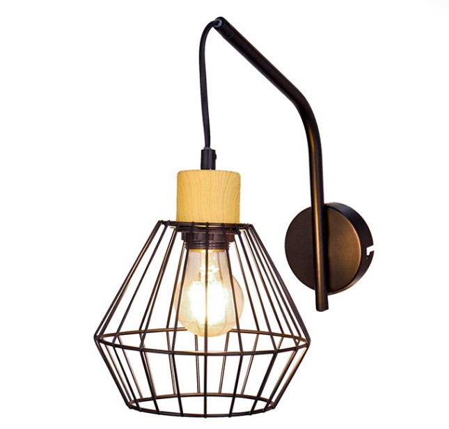 Quid tam specialis de figura et structuram de Lampshade de American ferrum Wall lucerna?